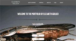 Desktop Screenshot of elizabethgoluch.com